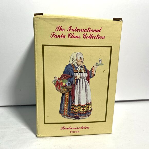 International Santa Claus Collection Babouschka Russia Figurine 1992 - Picture 1 of 8